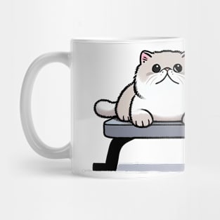 Bench Press Purrfection Mug